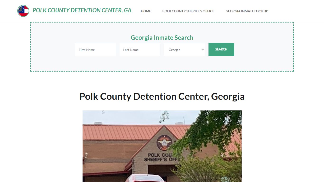 Polk County Detention Center, GA Inmate Roster, Offender Search